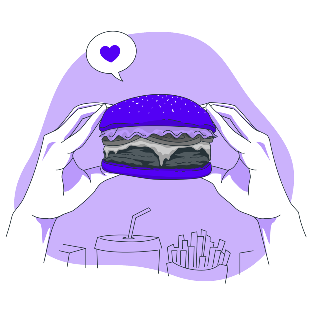 Zomato burger