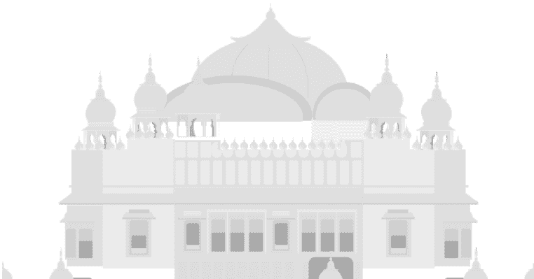 Punjab Landmark Silhouette
