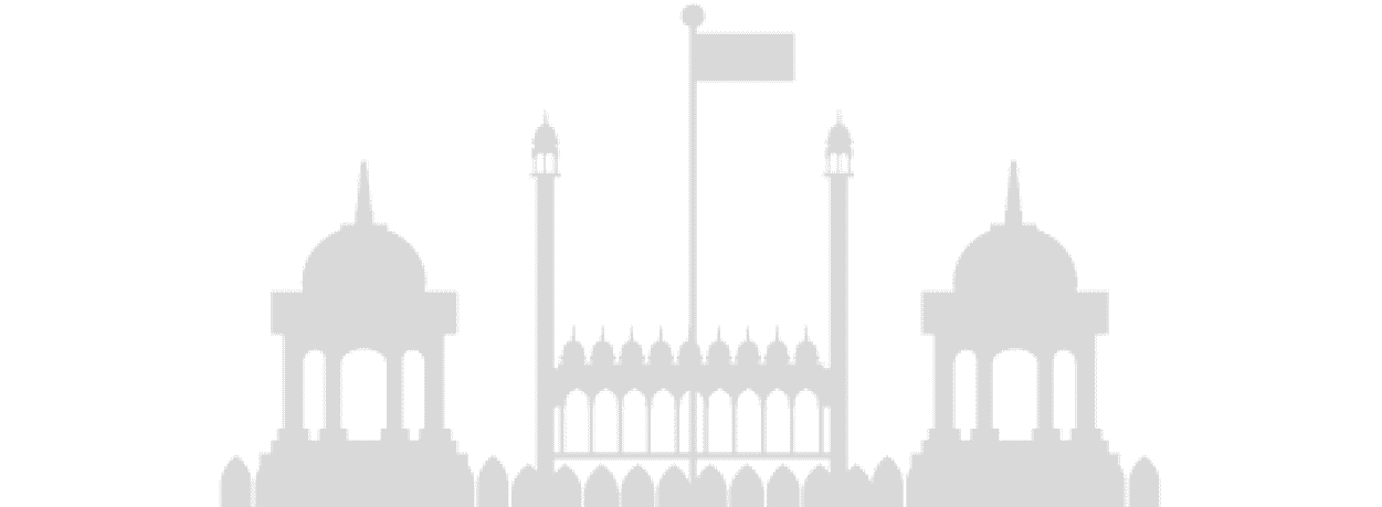 India Landmark Silhouette