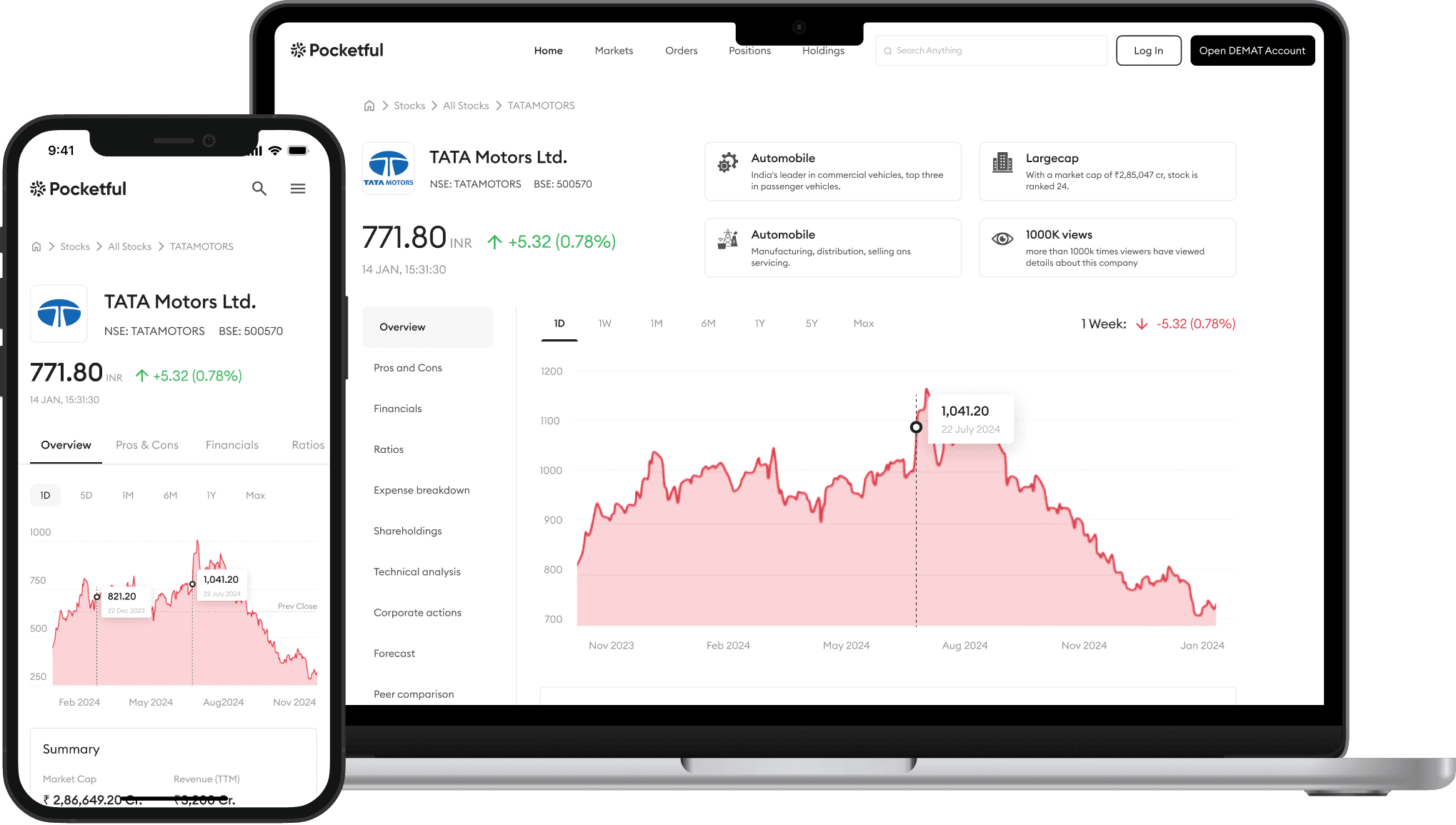 hero section mockup image
